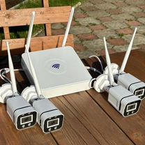 Набор уличных камер видеонаблюдения wi-fi Kit 5G