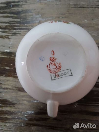 Молочник сливочник СССР