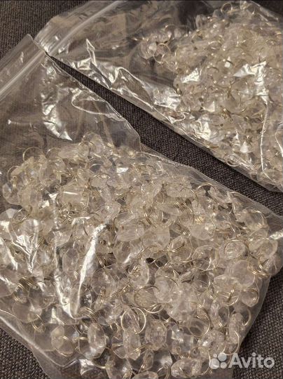 Акриловые бусы для интерьера, оформления праздника