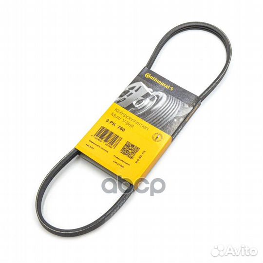 Ремень ручейковый 3PK760 3PK760 ContiTech