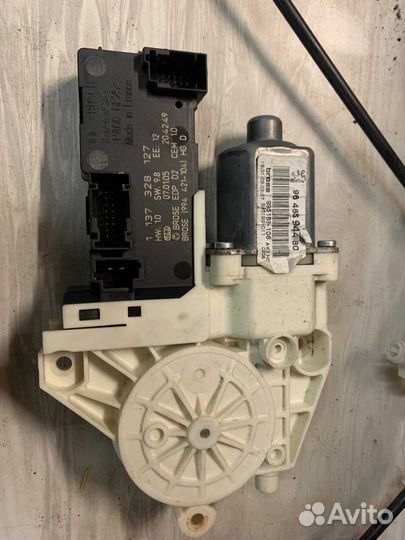 Стеклоподъемник передний правый пежо 407