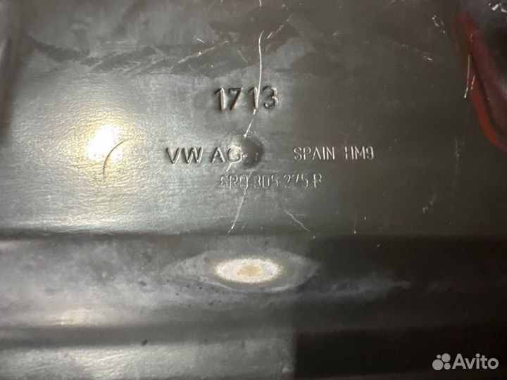 Накладка под жабо водосток Volkswagen Polo 5