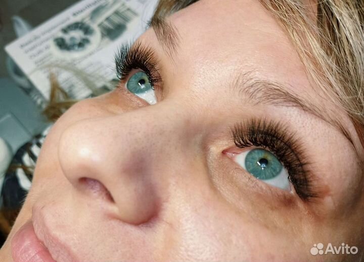 Наращивание ресниц на дому Запруд