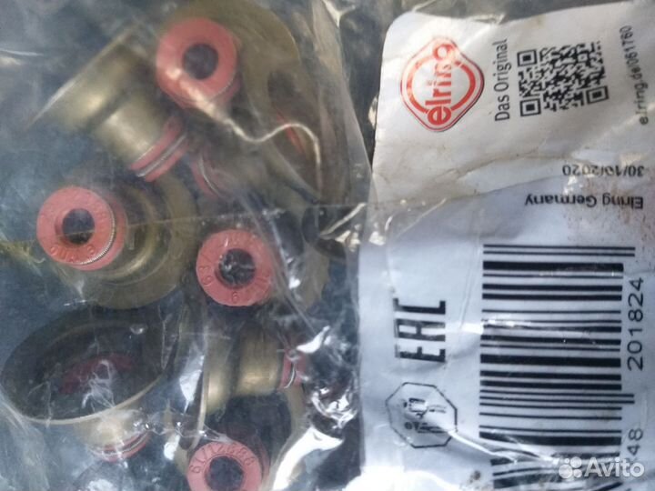 Маслосьемные колпачки опель новые