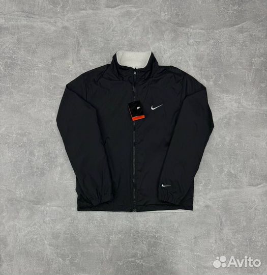 Куртка nike барашка двухсторонняя