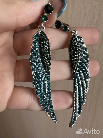 Серьги вечерние 