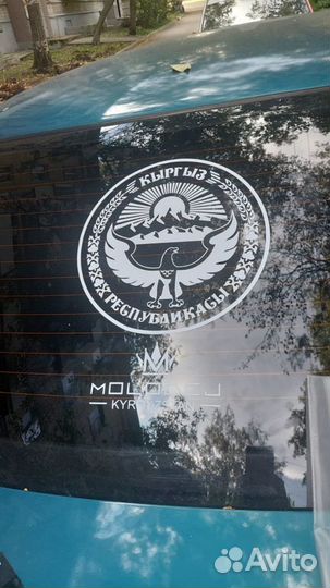 Наклейка на авто Кыргыз