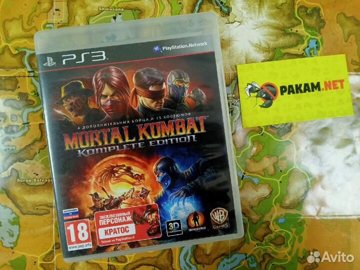 Игра Mortal Kombat 9 Komplete Edition ps3