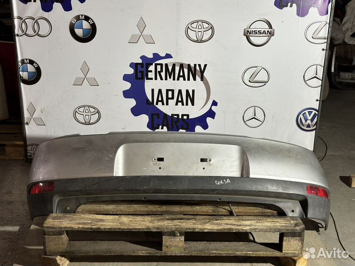 Задний бампер Opel Corsa C