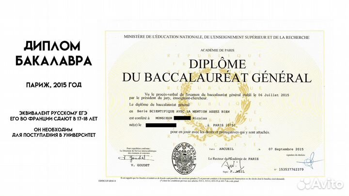 Репетитор (носитель) французкого языка