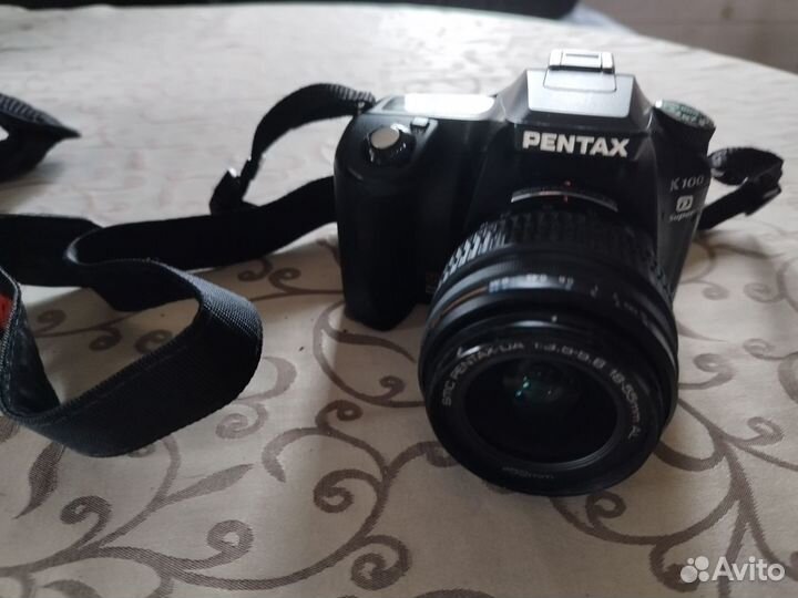 Зеркальный фотоаппарат Pentax K100D 18-55 kit