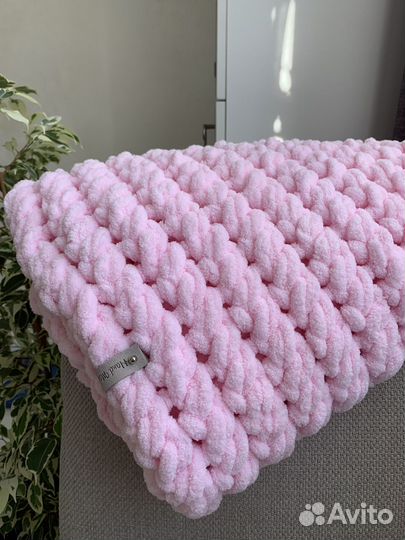 Плед детский плюшевый