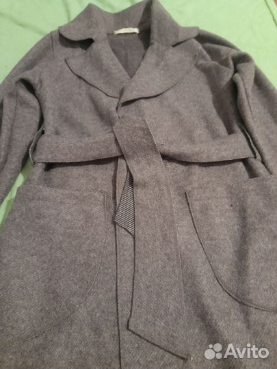 Кардиган пальто женский длинный 44 46