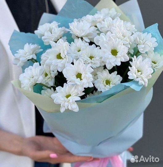 Хризантема Букет хризантем Доставка