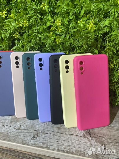 Чехол силиконовый Samsung A02