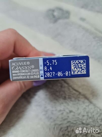 Линзы контактные acuvue oasys двухнедельные