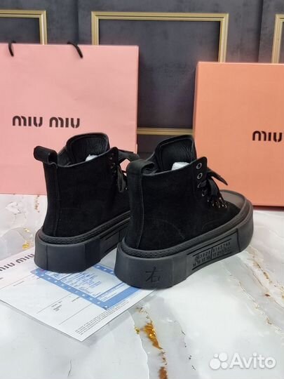 Кеды женские miu miu