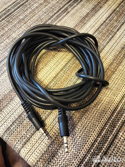 Аудио кабель 3.5 mm jack - 3 метра