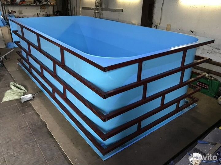 Бассейн 3х4х1,5 для дачи