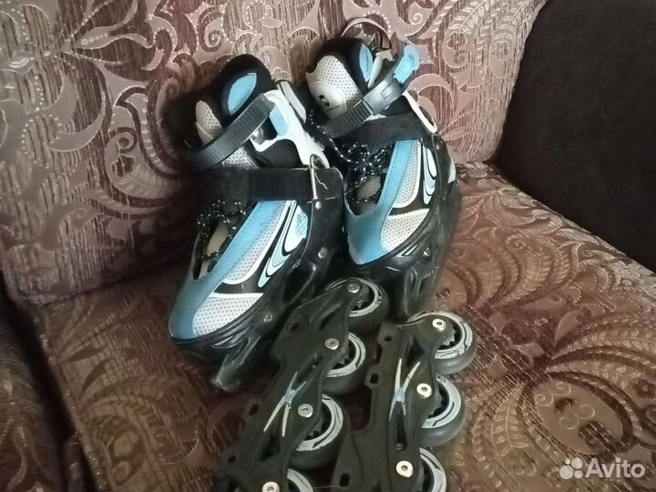 Роликовые коньки детские раздвижные