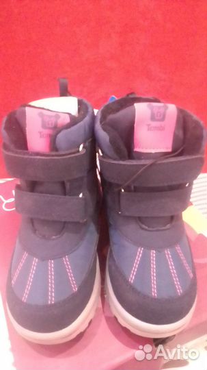 Ботинки для девочки зимние 25