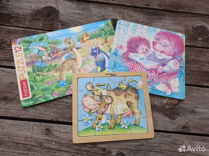 Пазлы и кубики