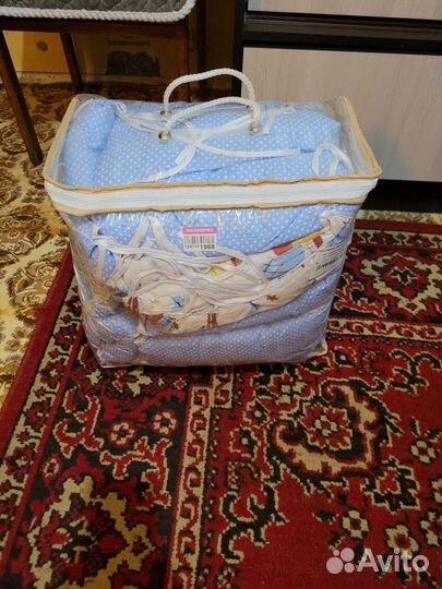 Бортики в детскую кроватку