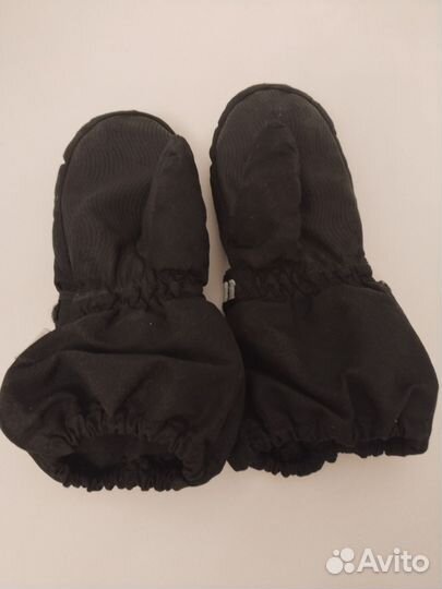 Варежки краги зимние детские на 2 -4 года