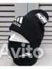 Комплект adidas, Reebok, jordan, шапка и шарф
