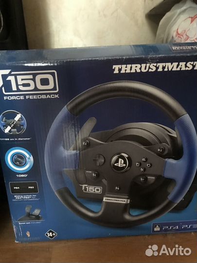 Руль для PlayStation thrustmaster t150