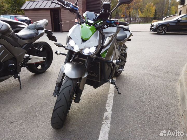 Электрический мотоцикл 15 кВт 180Ah видео обзор