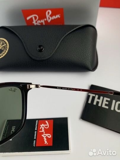 Очки ray ban hightatreet зеленые