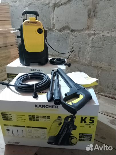 Мойка высокого давления karcher к 5 compact, Новая