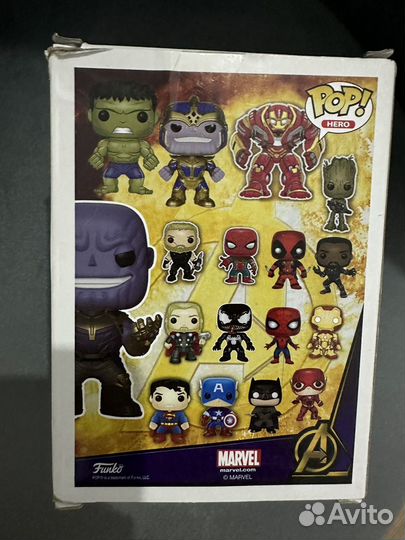 Фигурка Funko Pop Avengers Thanos (Мстители Танос)