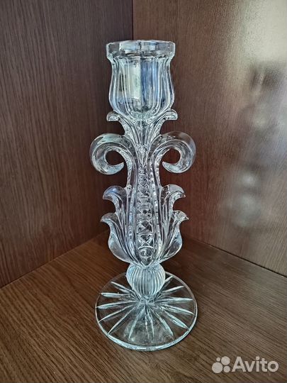 Подсвечник хрустальный СССР
