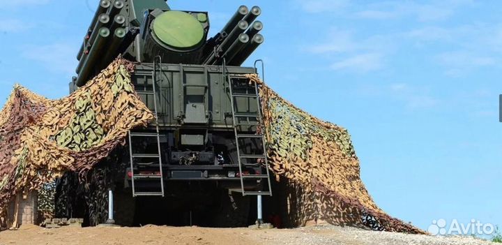 Маскировочная сеть (комплект) мкт-2П (Поле) 12*18м