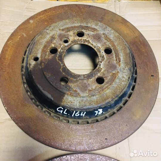 Тормозной диск задний Mercedes w164