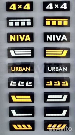 Повторитель поворота led на Ниву 2121-2131 Галочки