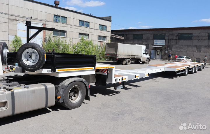 Полуприцеп трал (тяжеловоз) Saab 9891, 2024