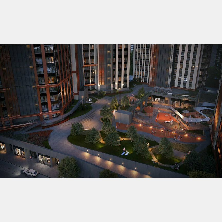 1-к. квартира, 42 м², 31/50 эт.