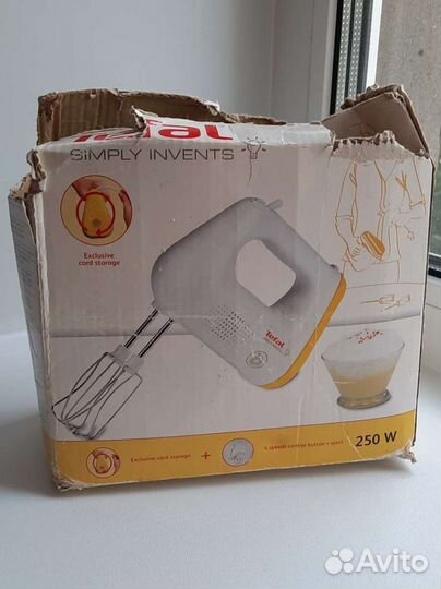 Миксер Tefal HT300, без венчиков для взбивания