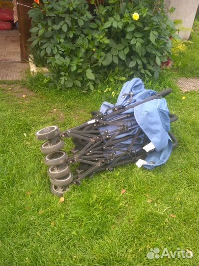 Коляска-трость для двойни