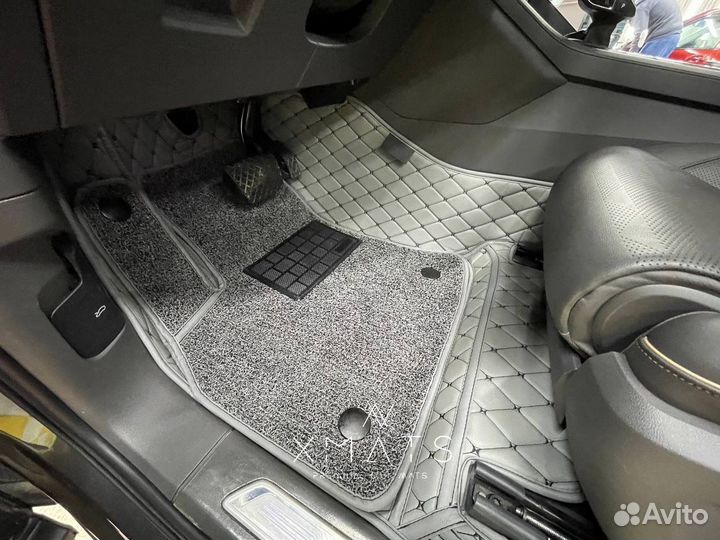 Коврики из экокожи для Volkswagen Touareg 3