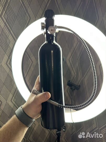 Баллон 0.8л сжатый воздух для pcp,псп