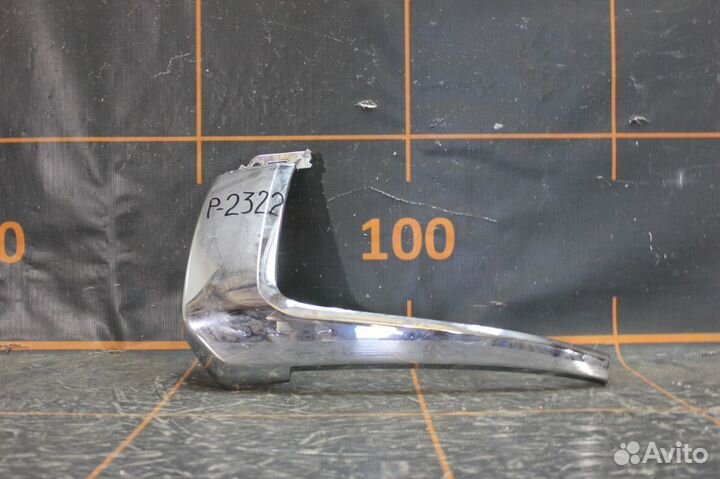 Mitsubishi Outlander III - Накладка бампера хром