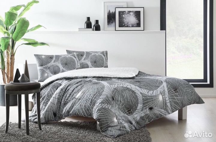 Постельное белье евро ранфорс TAC Турция