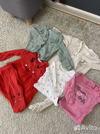 Огромный гардероб на девочку 62-74