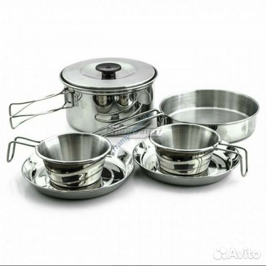 Набор посуды для похода Tramp