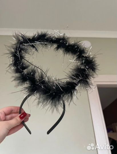 Черные крылья и нимб