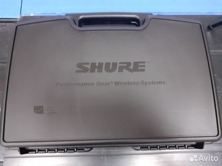 Кейс для радиосистемы микрофонов Shure (пластик)